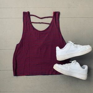 STORE CLOSING FINAL SALE ✨ Forever 21 Striped Crop Top Tank